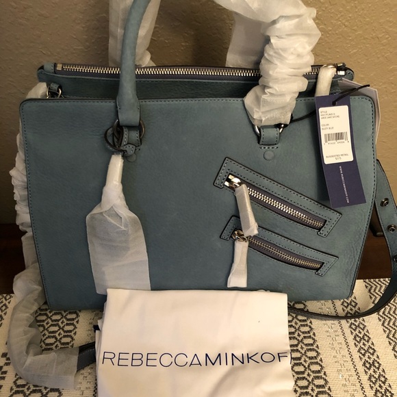 Rebecca Minkoff Large Jamie Leather Satchel - Picture 4 of 8